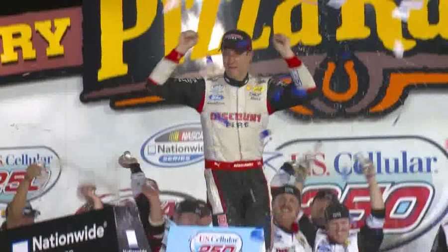 Keselowski had a simple reason for why he was able to take the checkered flag in Newton.