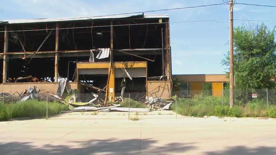 The Des Moines City Council will vote Monday on plans to demolish a burned-out eyesore on the city's east side.