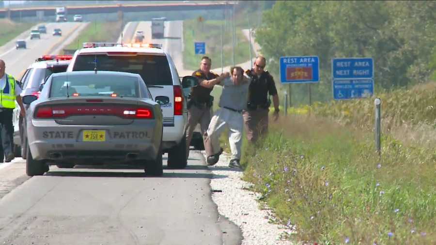 KCCI exclusive: Man arrested at end of 120 mph chase.