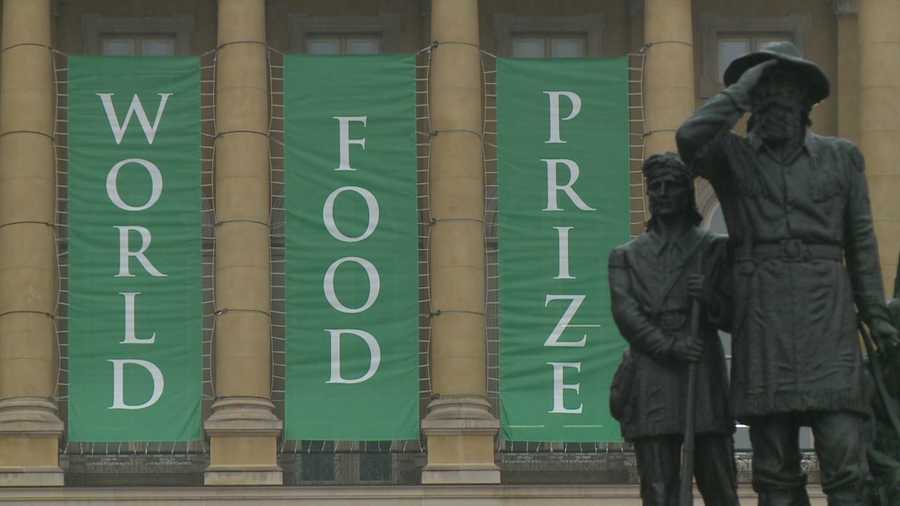 The World Food Prize is in Des Moines this week, which will bring more than 1,200 people from 60 countries to talk about solutions to feeding a rapidly growing planet in addition to Ebola concerns.
