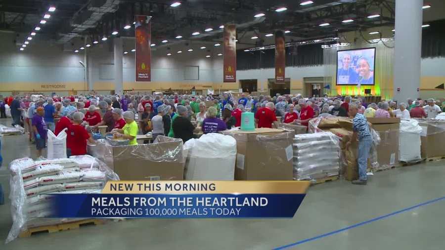 The Iowa Hunger Summit starts Tuesday. As part of this summit, volunteers will be packaging 100,000 Meals From the Heartland that will stay in Iowa.