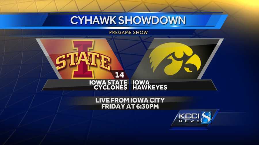 Watch KCCI CyHawk Showdown Special at 630 p.m.