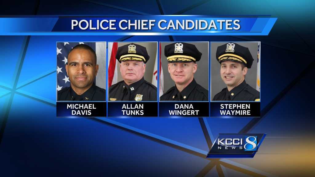 Four police chief candidates face final round of events