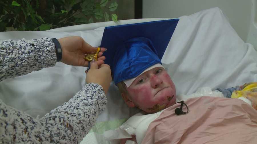 The ceremony was held Friday at Blank Children's Hospital.