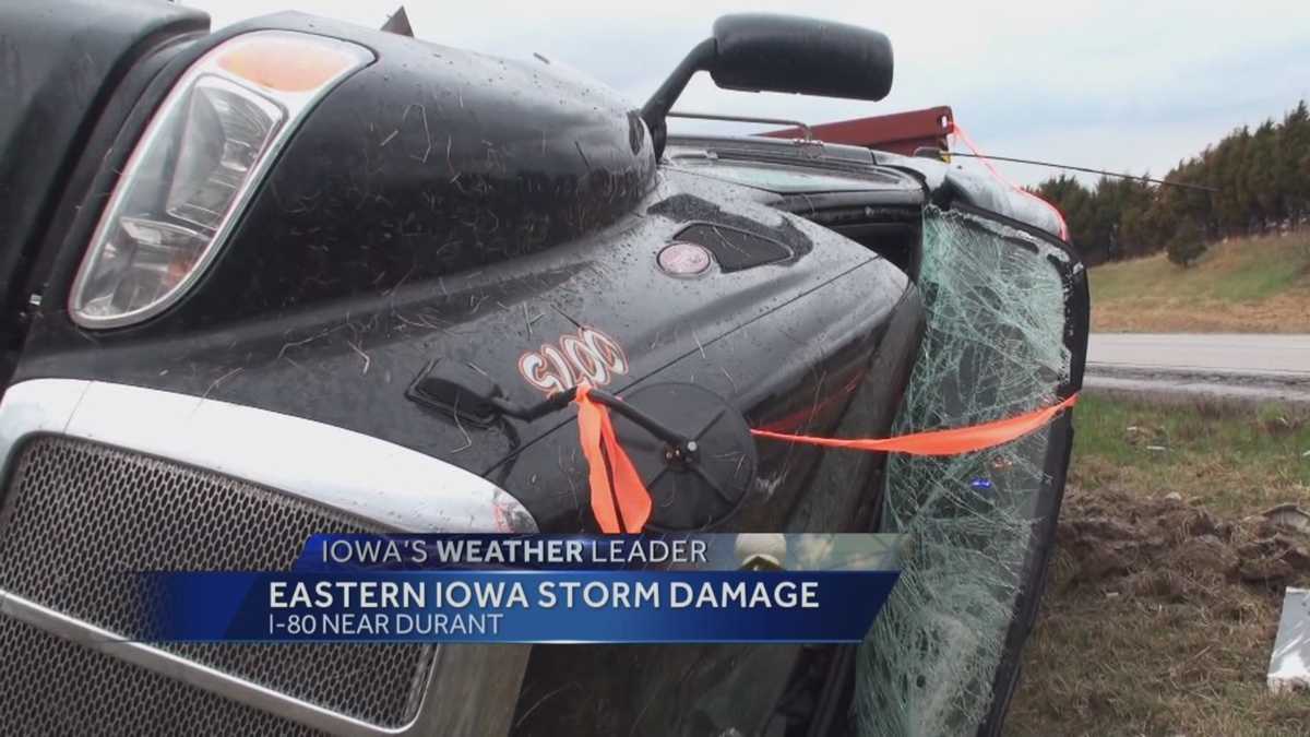 NWS: Tornado touched down in eastern Iowa