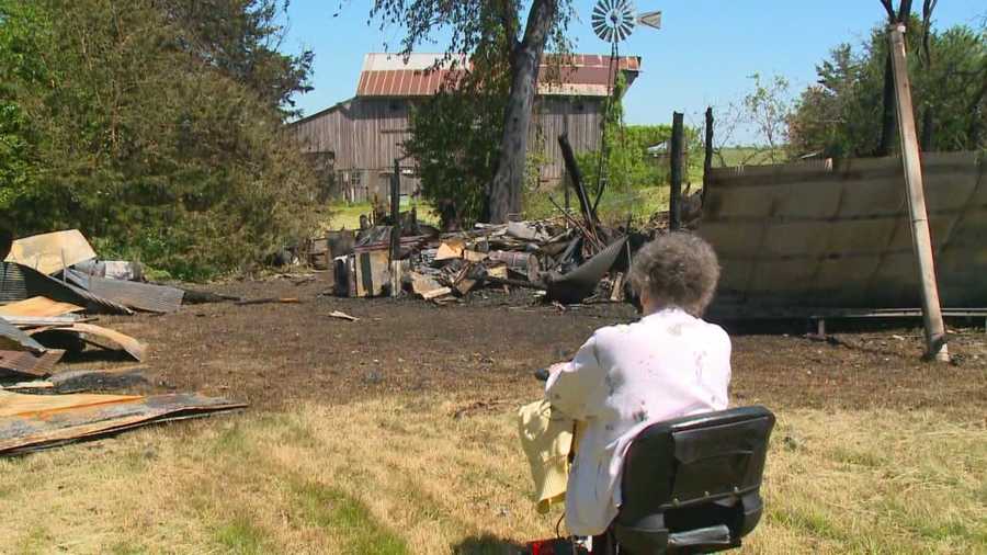 An Iowa woman planned to sell her antiques to help pay for medical bills, before a fire destroyed them.