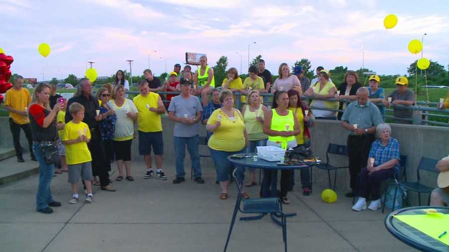 The family said they hoped the vigil makes the person responsible come forward.