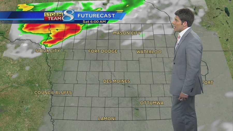 KCCI 8 Meteorologist Jason Sydejko's forecast for Iowa.