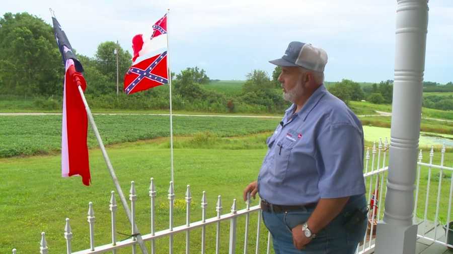 A confederate flag controversy is brewing in Iowa.