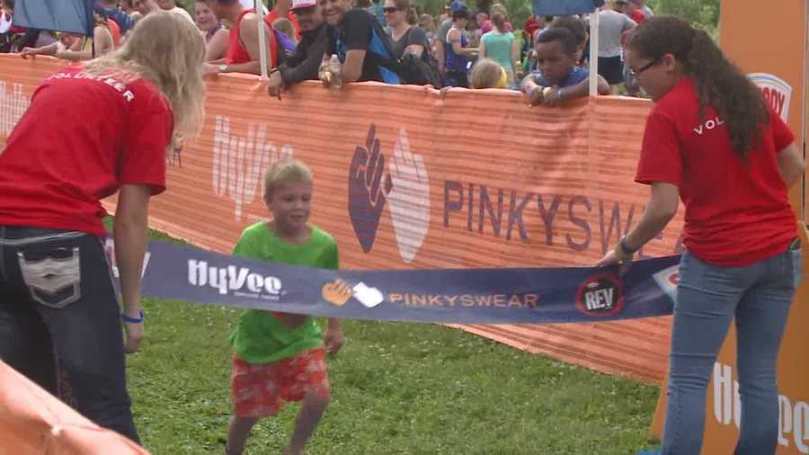 Organizers of the Pinky Swear Triathlon said the focus of Saturday’s event is completely different than the former Hy-Vee triathlon.