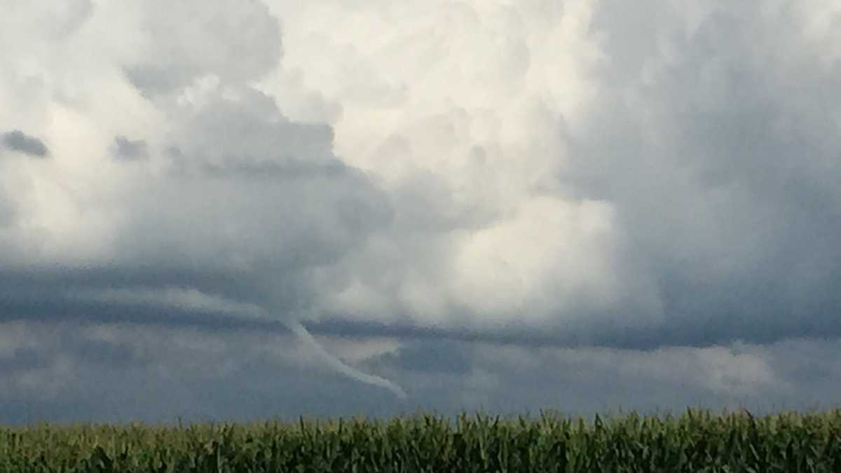 NEW PHOTOS Funnel cloud spotted near Ames