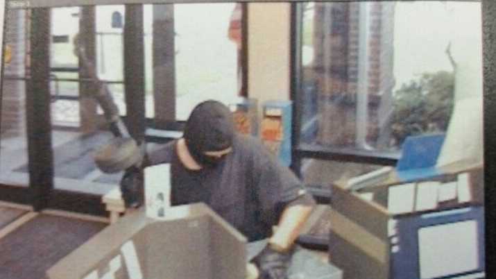 A credit union robbery in Mason City. The FBI now believes the man may be the AK-47 Bandit.