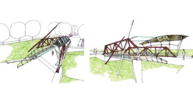 New feature bridge planned in Bridge District