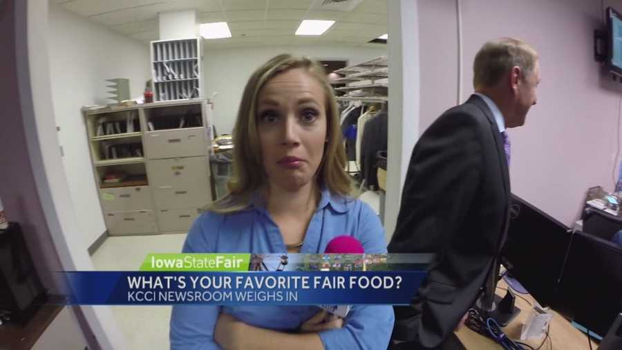 Alyx Sacks asked KCCI employees for their favorite Iowa State Fair foods.