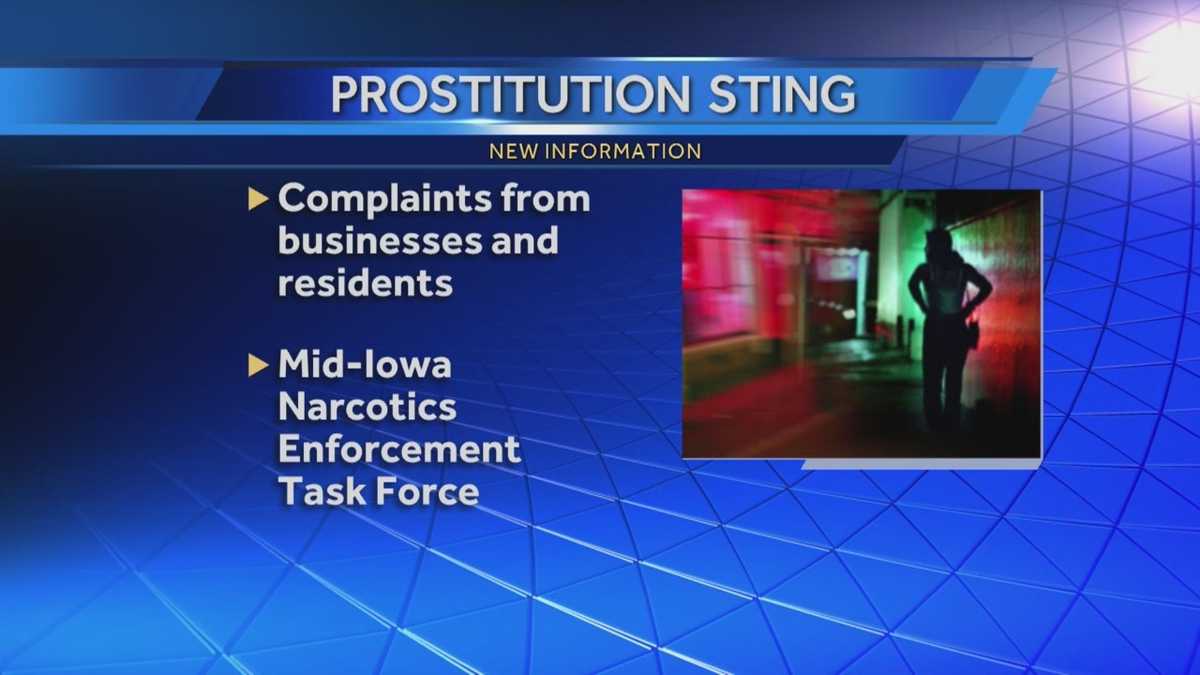 20 named in Des Moines metro prostitution sting