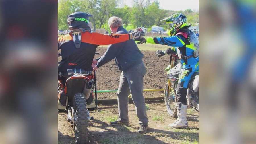 A Des Moines man suffered a life-changing injury on a dirt bike, but he's drawing strength from the motocross community as well as a fellow rider who's blazed the trail for his recovery.