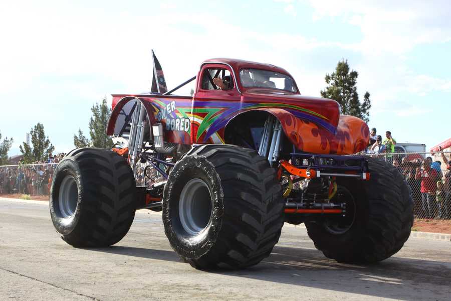 Over Bored Monster Jam Truck