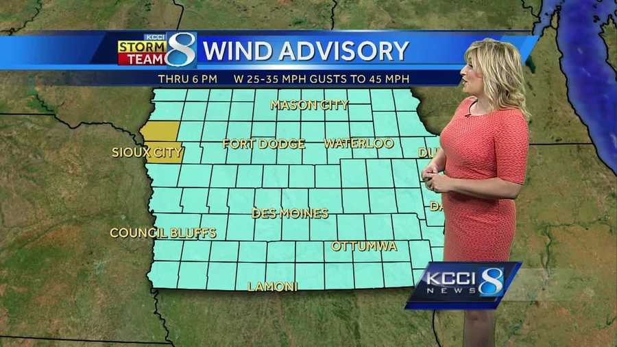 Wind advisories, nearrecord temperatures