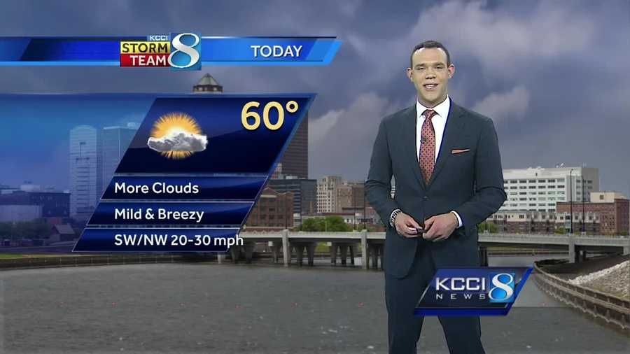 KCCI Meteorologist Frank Scaglione's forecast for Iowa.