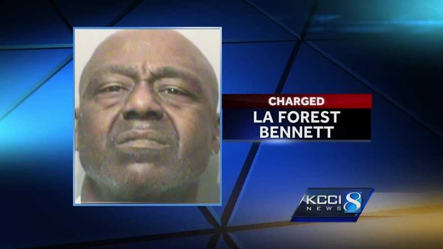La Forest Bennett, 55, is in jail after a Saturday night crime spree across the city.