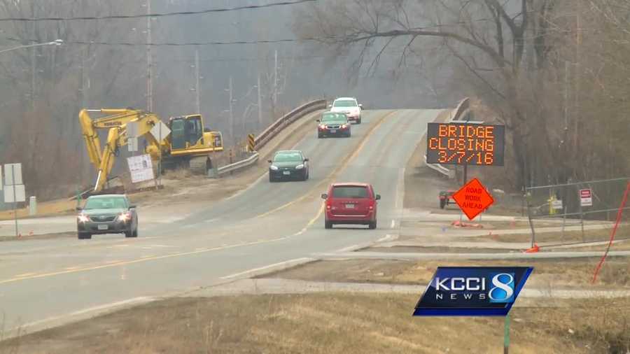 The Iowa Department of Transportation will spend about nine months and $7.5 million to merge two bridges into one.