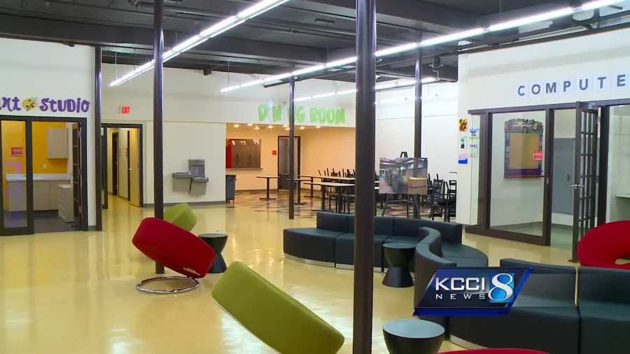 The Iowa State Bank Building has transformed into a state-of-the-art facility that will house the Iowa Homeless Youth Center.