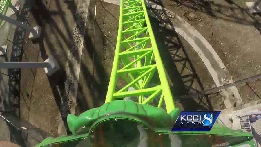 The ride marks the first rollercoaster at the park in more than two decades.