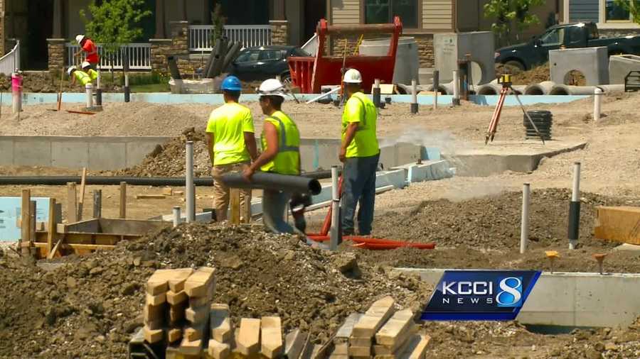 Construction crews are out in full force in West Des Moines.