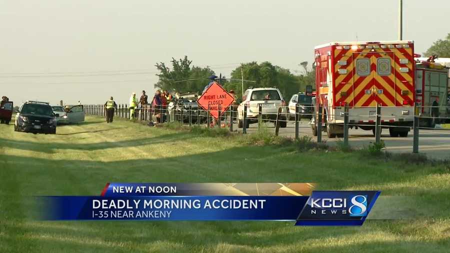One person died and another was seriously injured in a Friday morning crash on I-35.