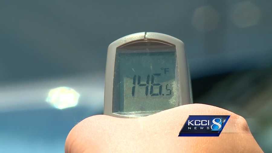 Health experts say children are more at risk in a hot car than adults.