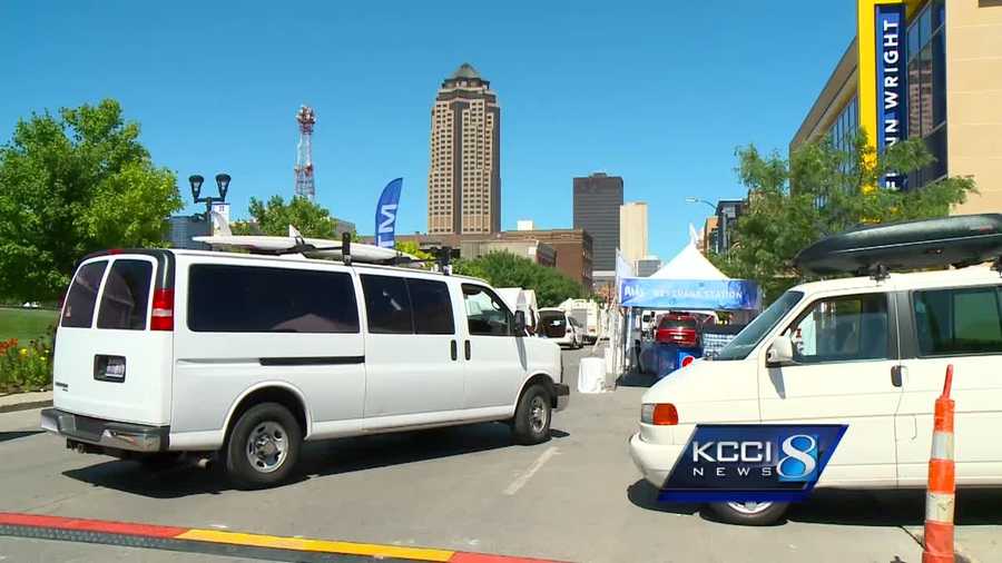 Officials in downtown Des Moines are preparing for heavy traffic this weekend...