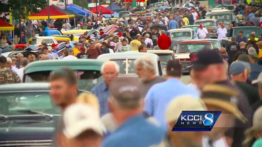 The 25th annual Goodguys Heartland Nationals Car Show continues Sunday at the Iowa State Fairgrounds.
