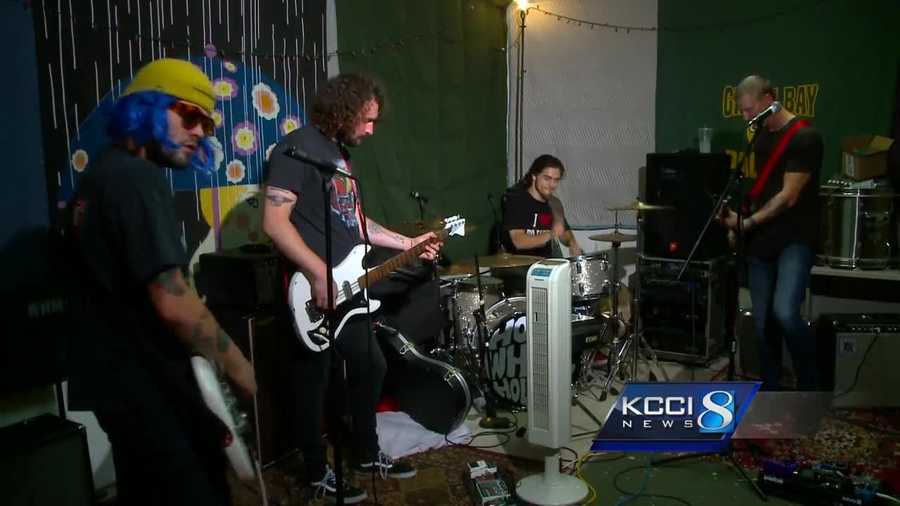A local rock band makes a grand homecoming after a months-long nationwide tour.