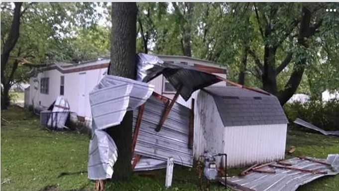 Storms rage across Iowa, considerable damage reported