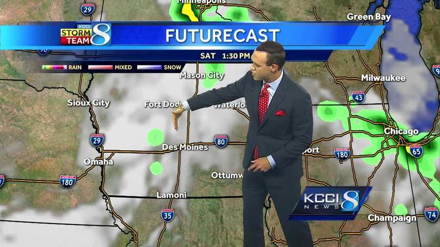 KCCI Meteorologist Frank Scaglione's forecast for Iowa.