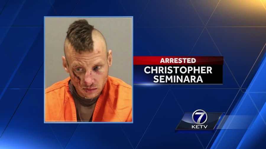 Omaha police landed another arrest, after following a suspect from above.