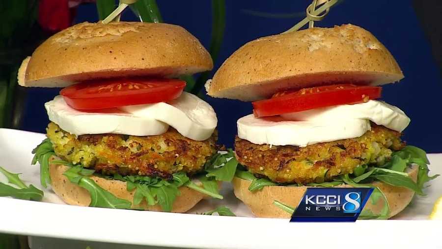 Hy-Vee Chef Andrew shows you how to make 	veggie-millet burgers.