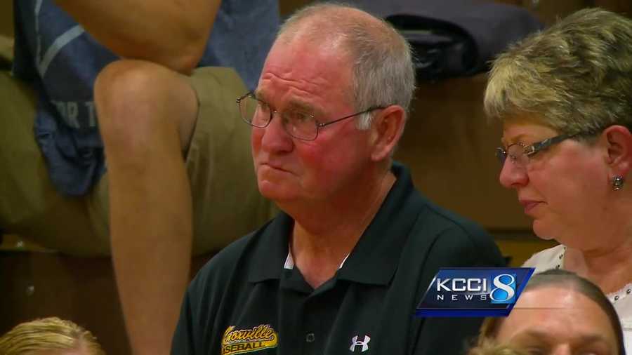 Nearly a hundred upset parents and players attended a Knoxville School Board meeting for Coach Joel Johnson.