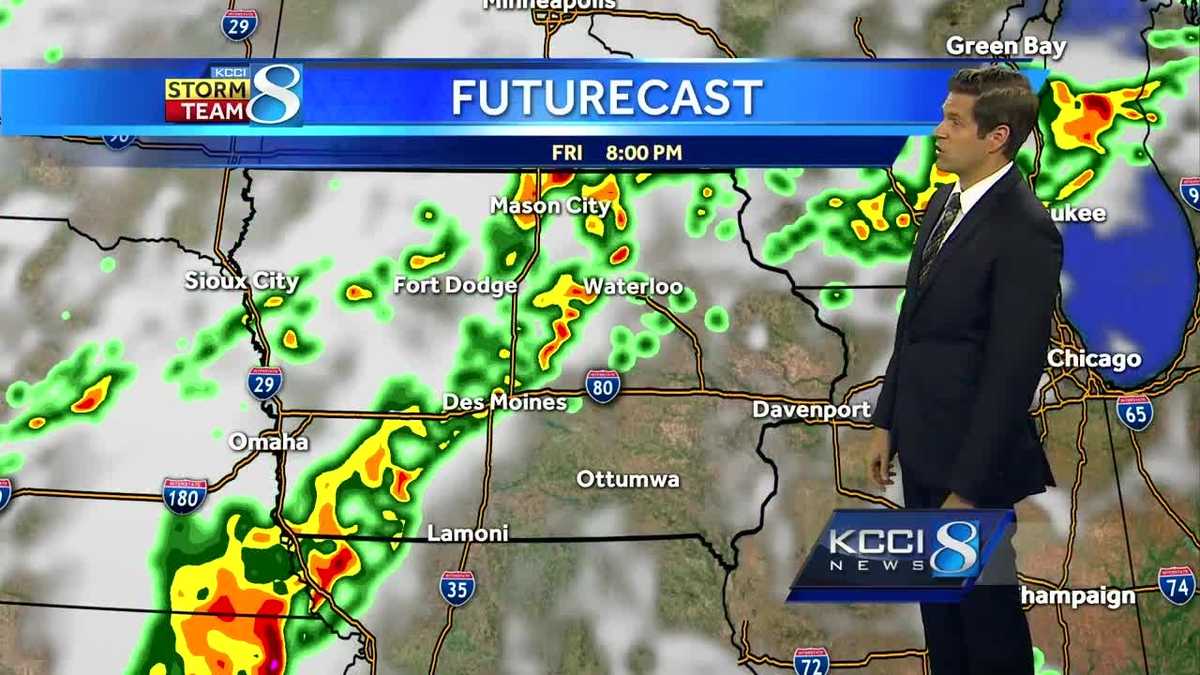 Temperature roller coaster, storm chances ahead