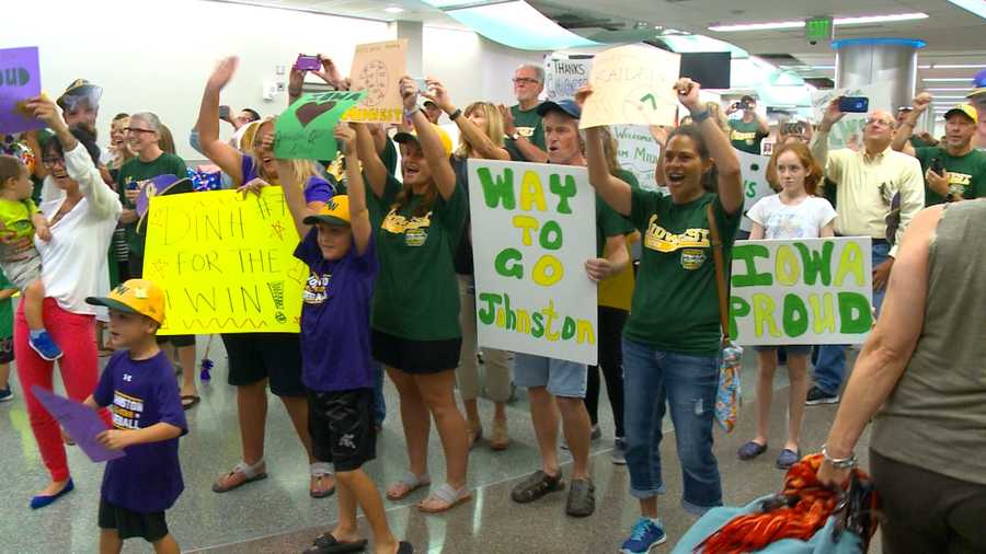 PHOTOS Johnston Little League World Series team returns home