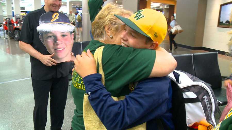 PHOTOS Johnston Little League World Series team returns home