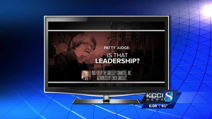 Sen. Charles Grassley launched a new attack on Patty Judge recently, focused on her record here at the Capitol.