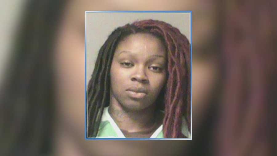 Police say Lakita Portwood, 30, was inside a nearby Motel 6 all night while five children ages nine and under at in a minivan in the parking lot.