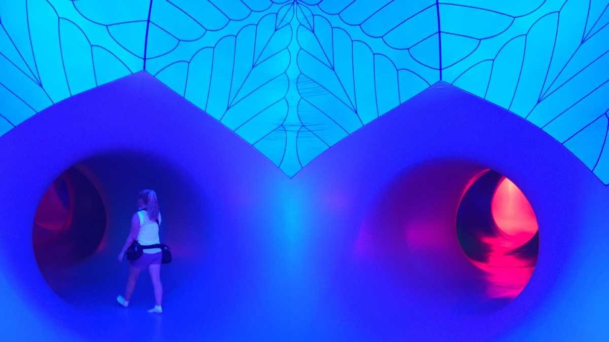 Inflatable walkin sculpture arrives in Des Moines