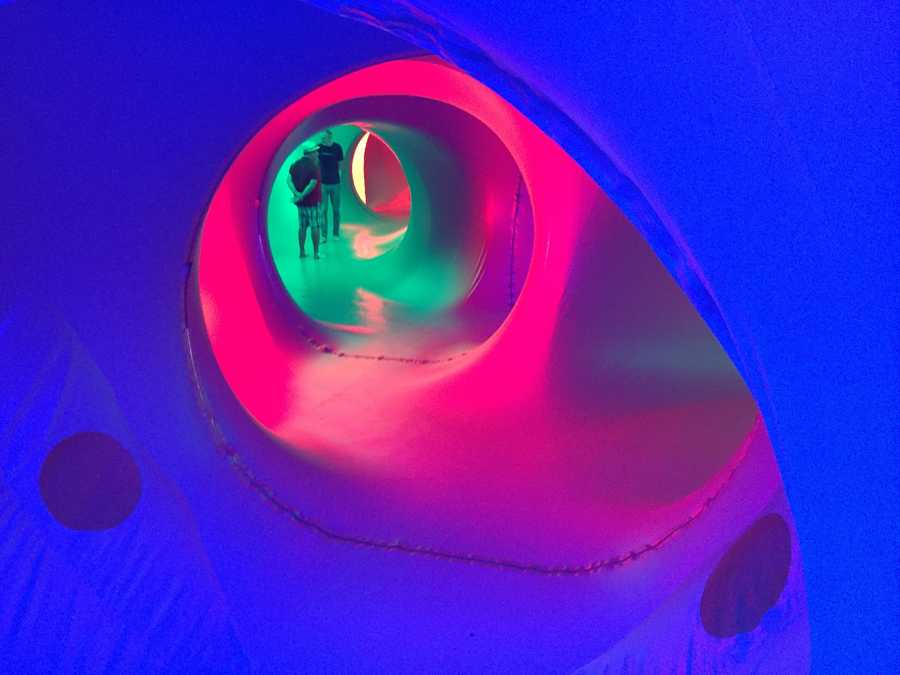 Inflatable walkin sculpture arrives in Des Moines