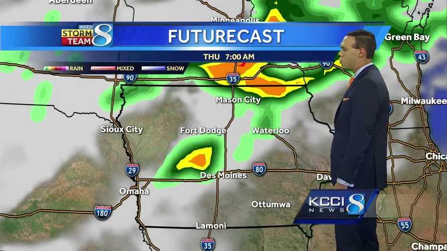 Iowa weather forecast.