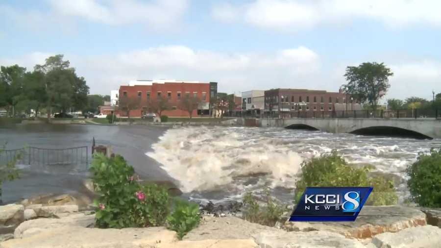 Residents are leaving low-lying areas of Iowa's second-largest city, Cedar Rapids, that are in danger of flooding from the rising Cedar River.