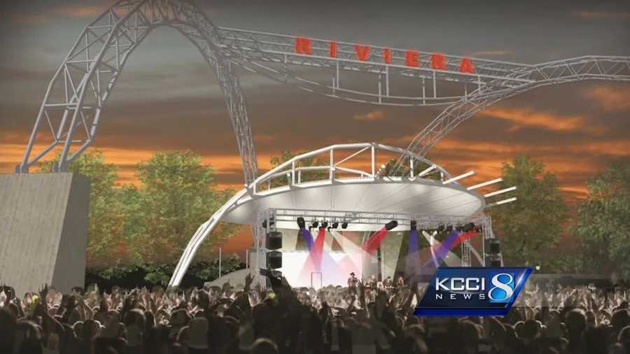 The Parks Area Foundation unveiled plans for a new Des Moines concert venue Tuesday.