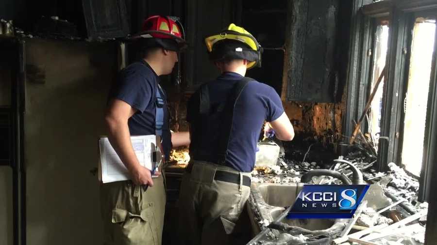 The Ankeny Fire Department began training on a donated house Friday.