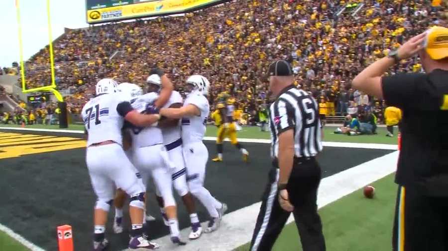 Northwestern came to Kinnick with just a 1-3 record.